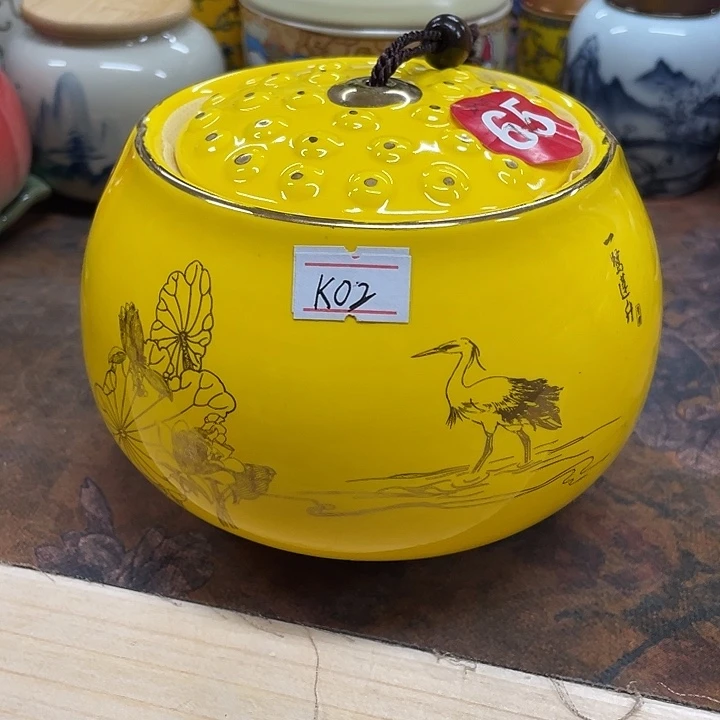 陶瓷罐茶叶罐密封罐储物罐