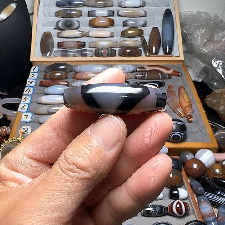 玛瑙/玉髓未镶嵌吊坠(不含链)