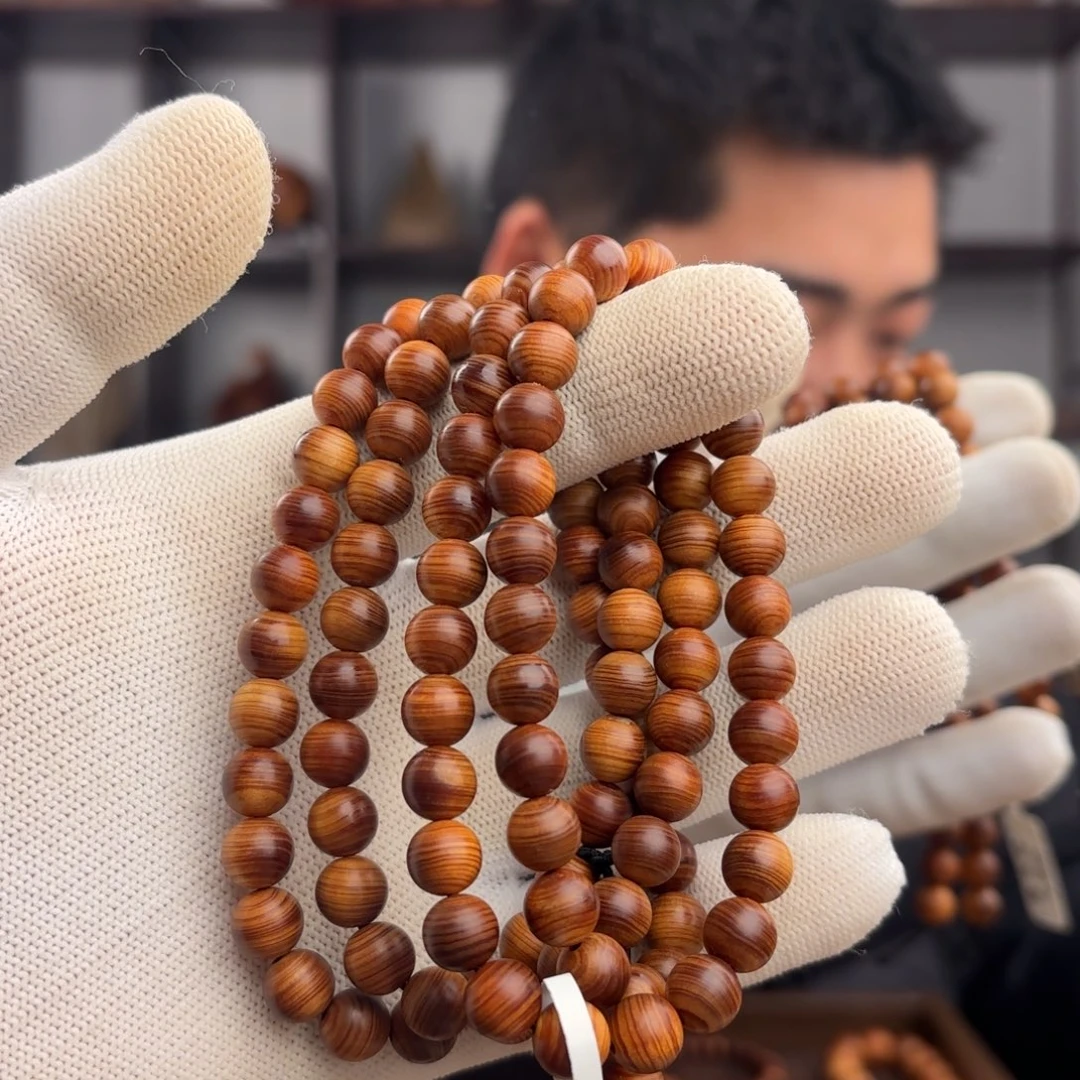 柏木（崖柏）手串/手链08.108雷击焦香