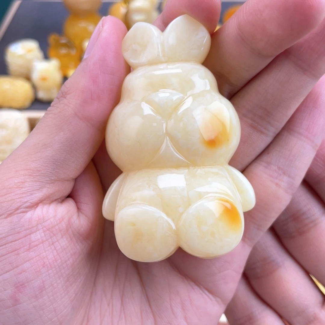 裸石琥珀未镶嵌蜜蜡