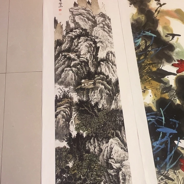 国画张圣敏先生纯手绘作品