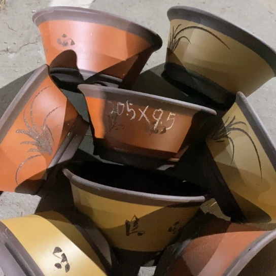 紫砂花盆100-8。20.5-9.5