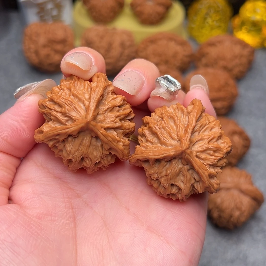 把件文玩核桃毕业精品精配盘山奔奔39全品绝配