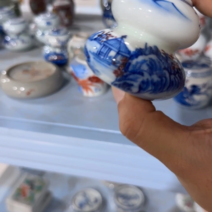 摆件摆件手绘瓷器全部处理