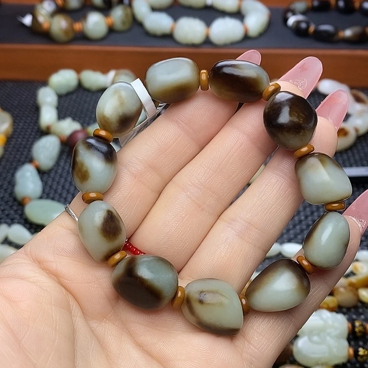 手链未镶嵌和田玉赵