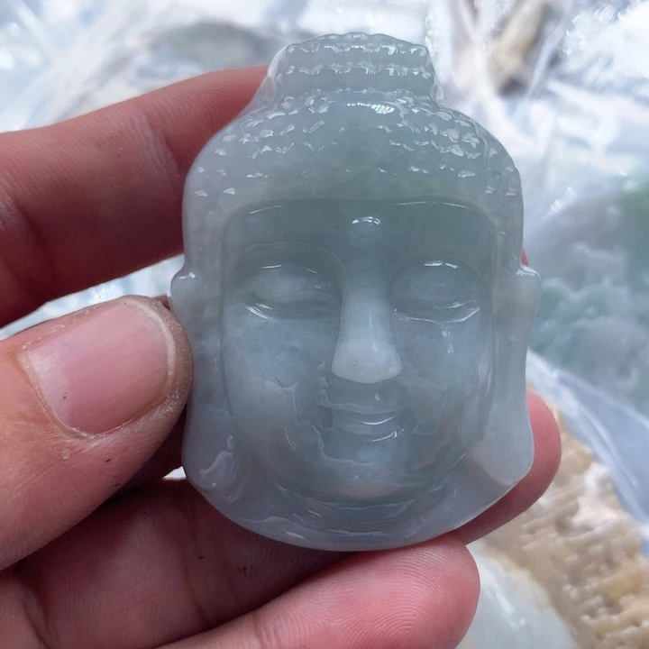 翡翠未镶嵌颈饰保真天然a货翡翠