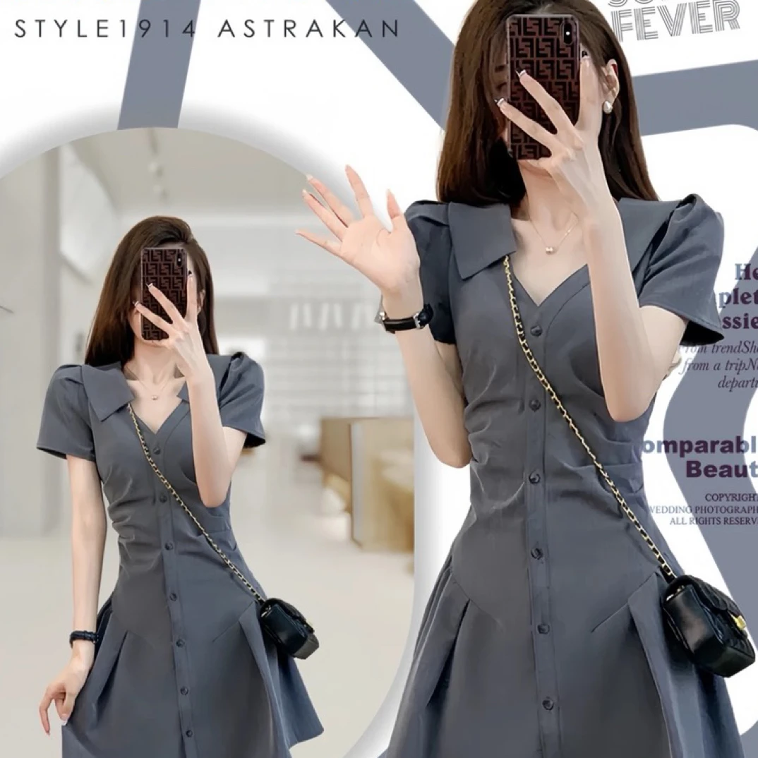 品牌孤品女装连衣裙（下单记得备注编号）气质时尚小众夏季