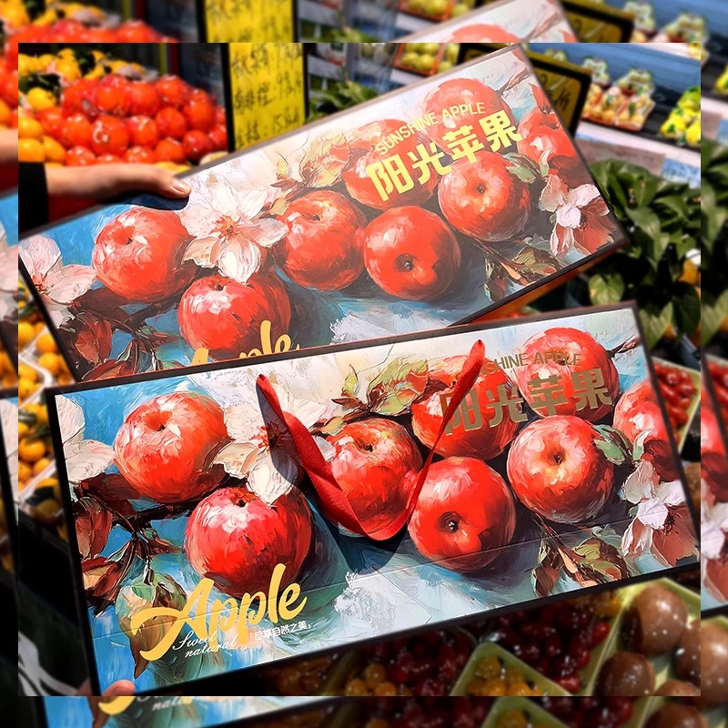 只发川渝&苹果礼盒甘肃静宁红富士冰糖心苹果应当季新鲜水果