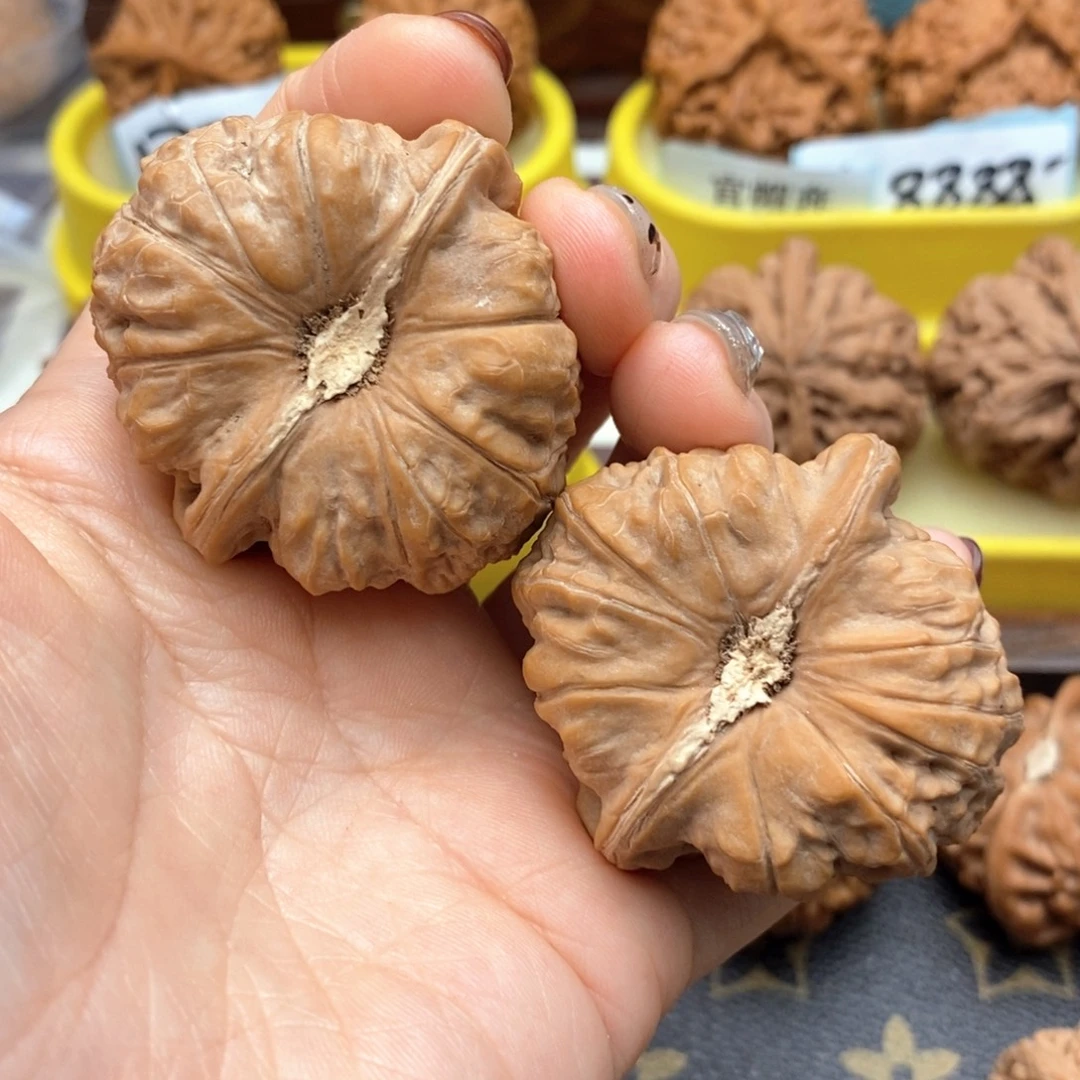 文玩核桃把件45尺南瓜墩