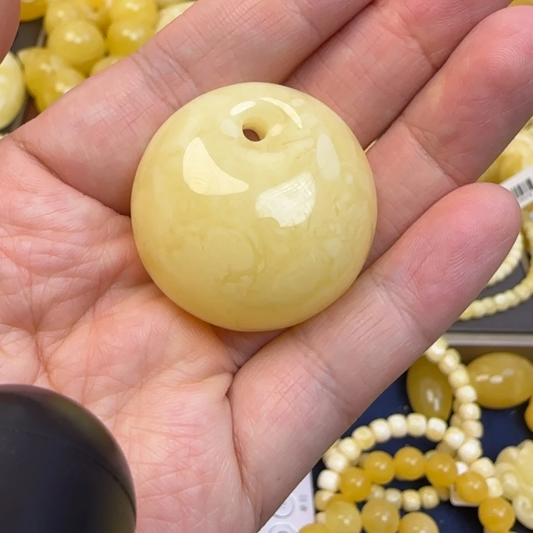 未镶嵌颈饰蜜蜡天然蜜蜡