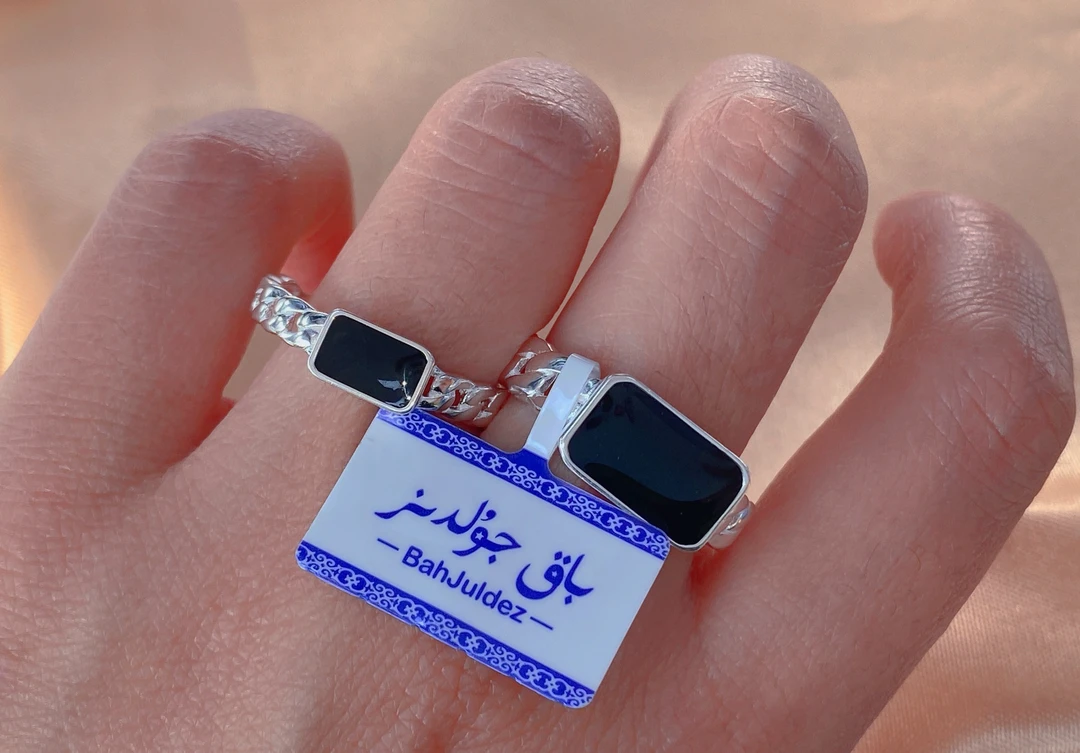 足银戒指 bahjuldez手工纯银对戒S990纯银开口轻奢时尚