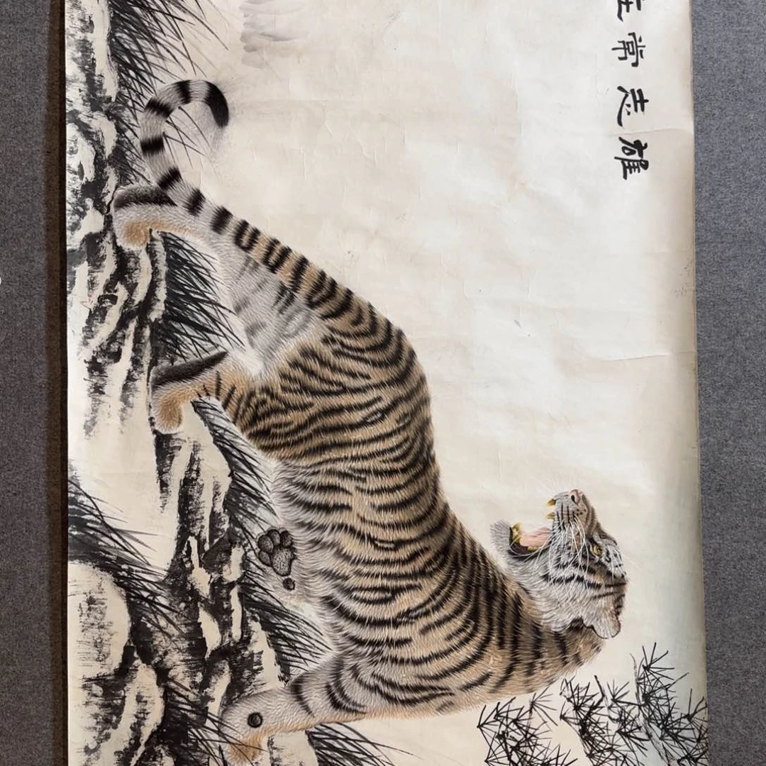 国画五半山人老师手绘作品