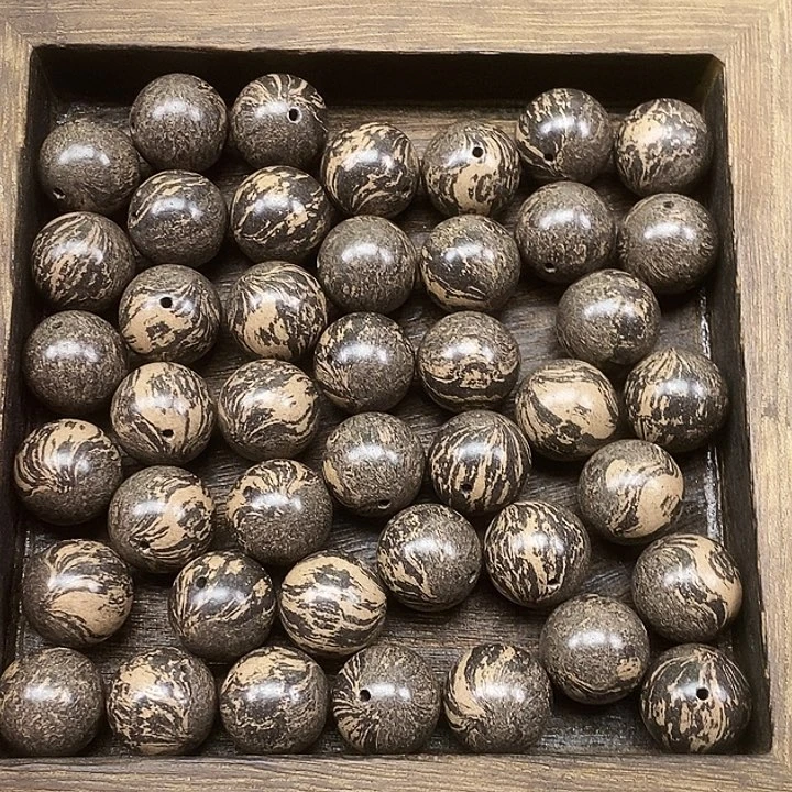 龙涎黑影1.5天然合香珠到手100克打底微瑕