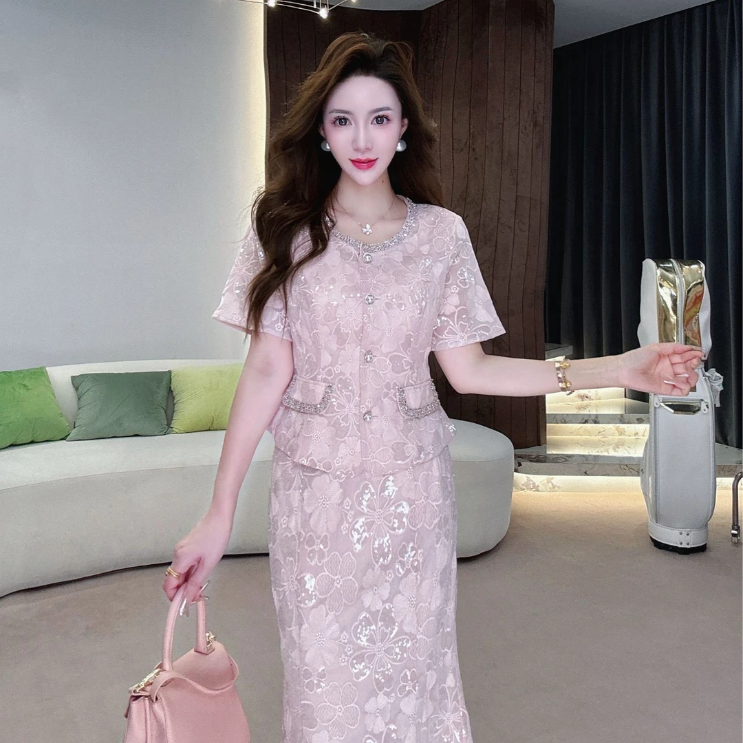 【MIA.G】【昙花】重工修身小香风上衣QQ534