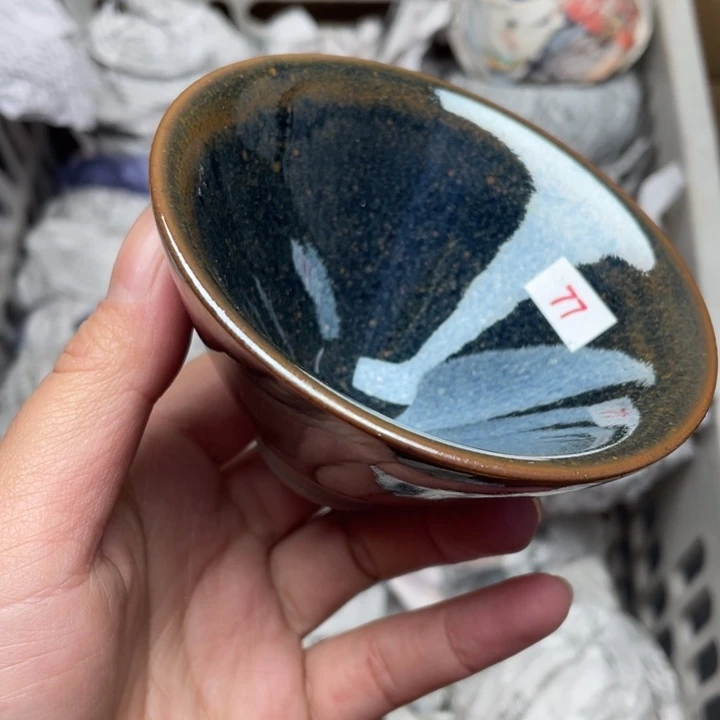 茶盏建窑建盏主人杯