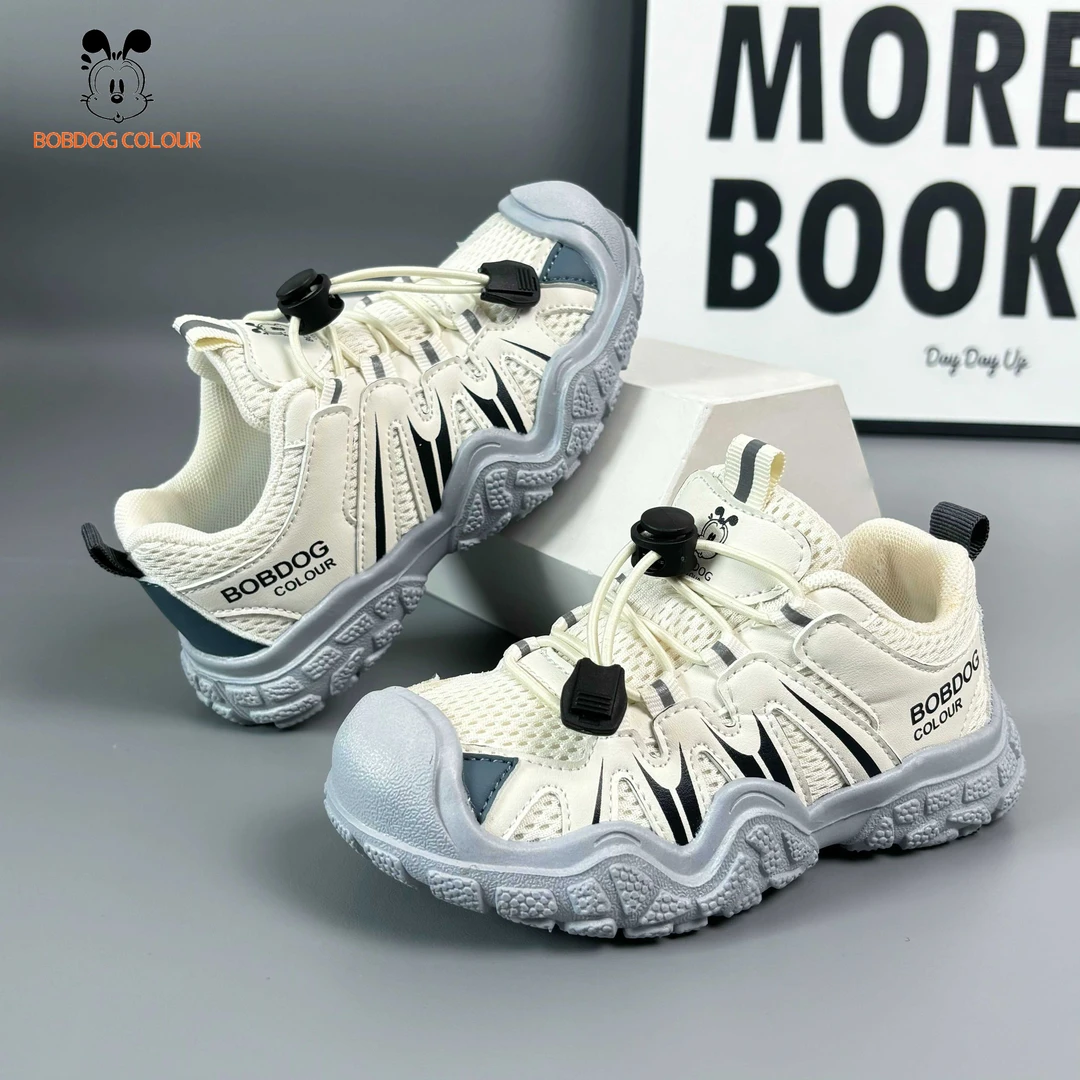 【撤柜】巴布豆卡乐儿童鞋潮款网面透气男童女童鞋户外鞋4181