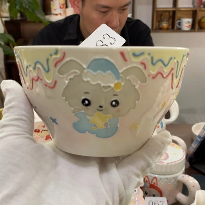 杯景德镇釉下彩手绘