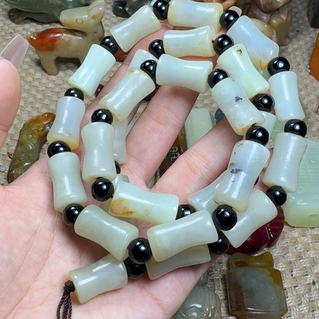 白玉菩提吊坠挂件