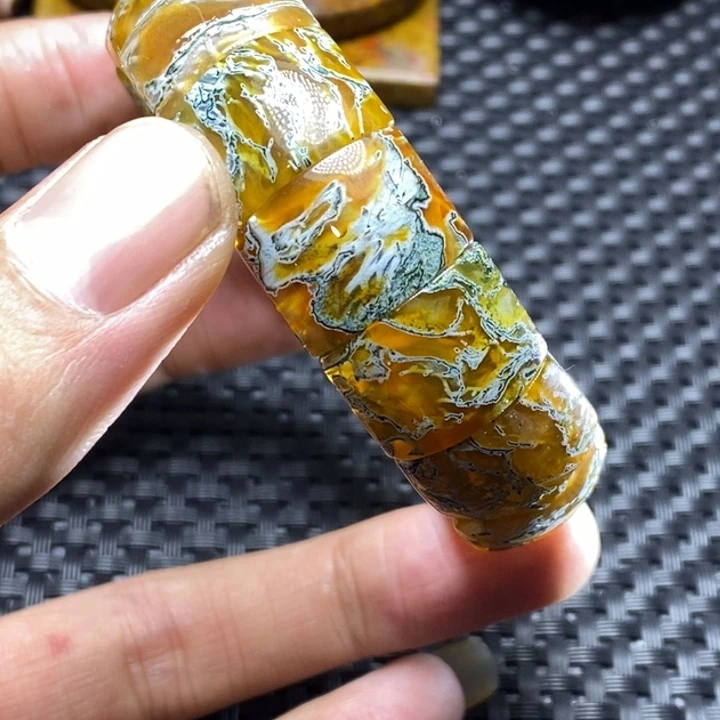 玛瑙/玉髓颈饰未镶嵌清*