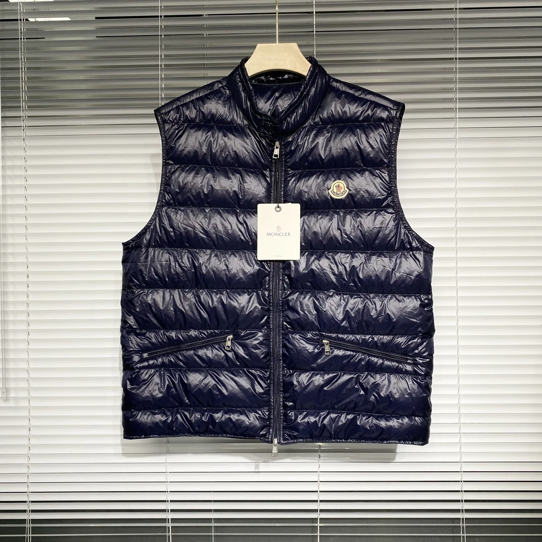 未使用 MONCLER 盟可睐 Gui系列 刺绣徽标logo 羽绒马甲 6码 a272