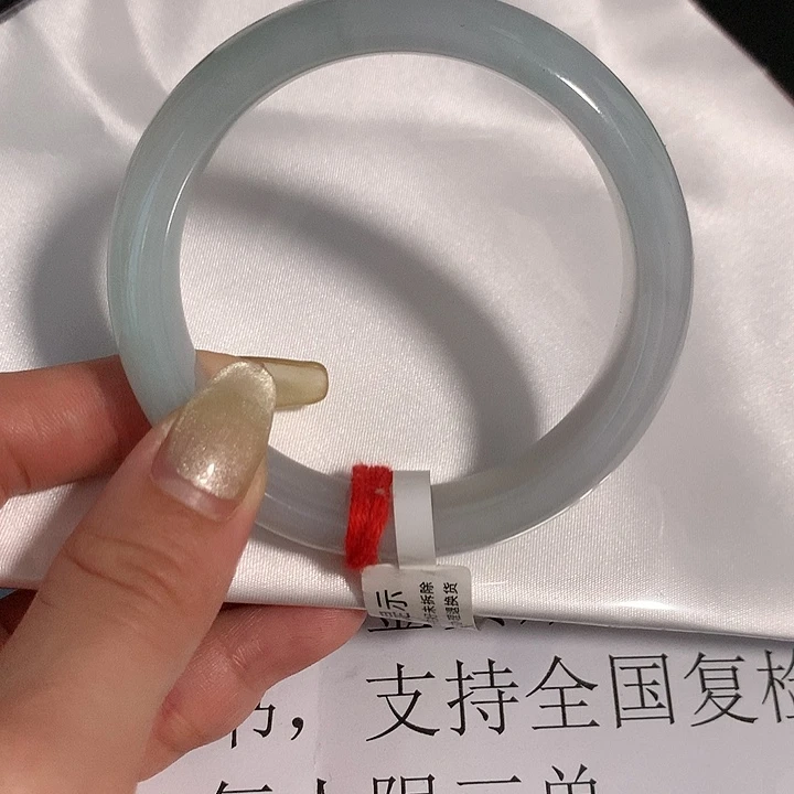 翡翠未镶嵌手镯b0603-1
