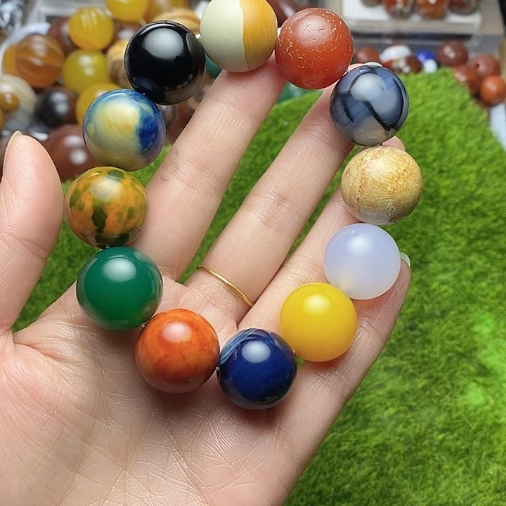 玛瑙/玉髓合金珠宝半成品