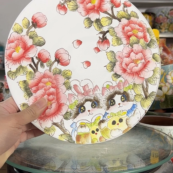 ‍***‍满38包邮 景德镇幸运花盆