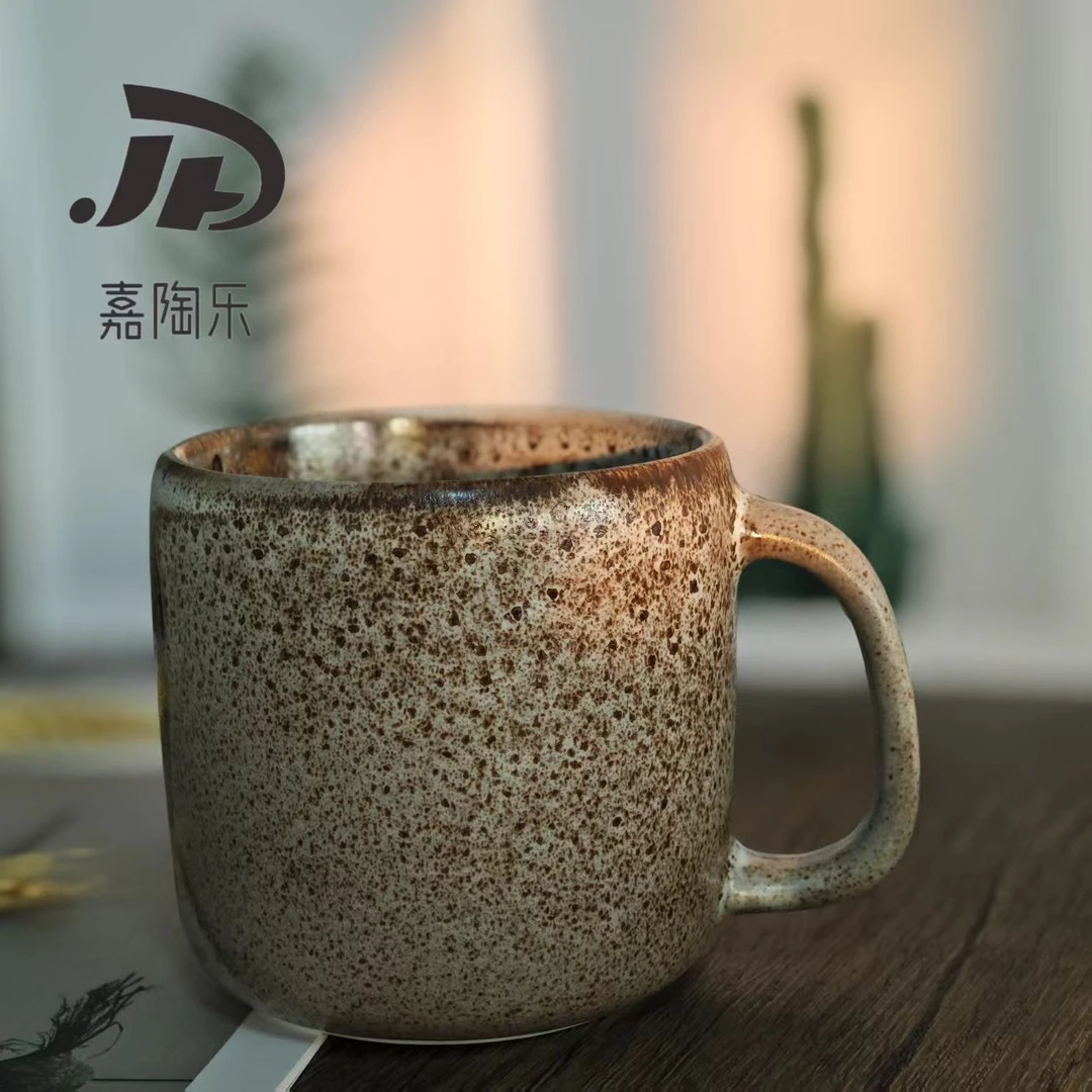 【正品礼盒】原创设计师潮涌马克杯侘寂风陶瓷马克杯咖啡杯水杯杯子