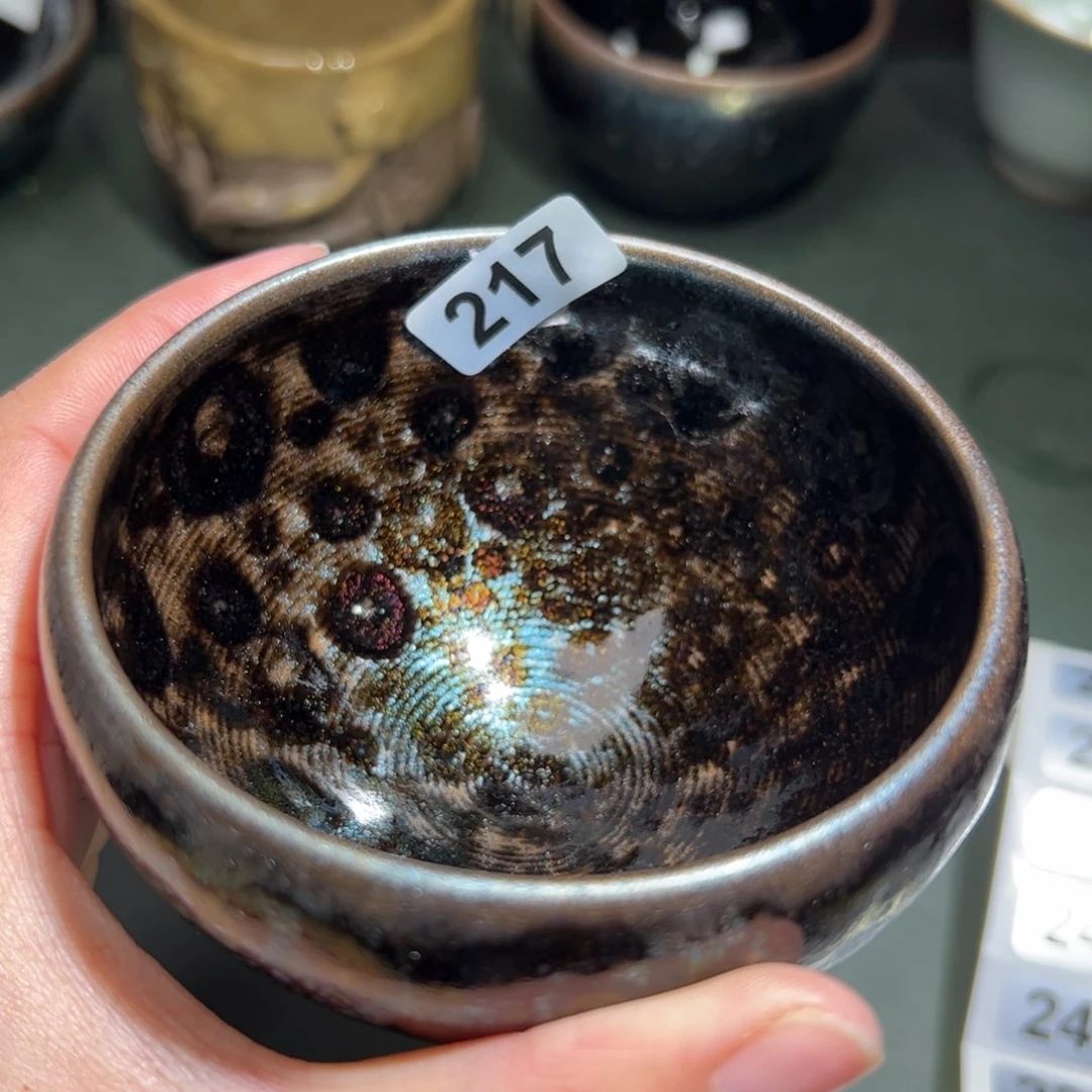 茶盏全手工原矿原釉建盏