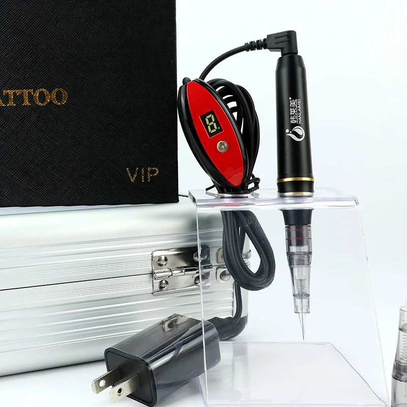 免麻仪纹绣机器一体漂唇眼线纹眉野生眉美瞳线纹身全抛点刺唇电动