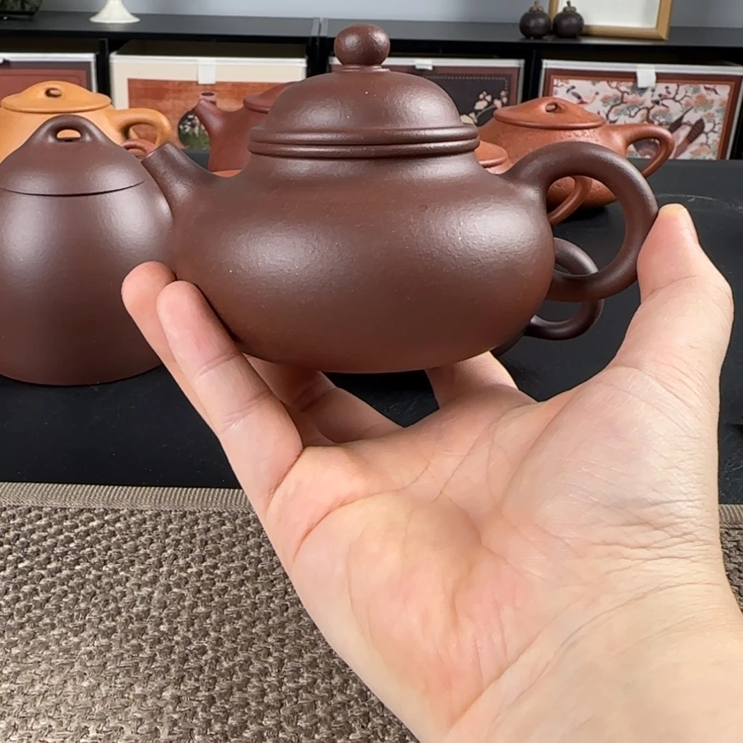 茶壶紫砂微瑕容天