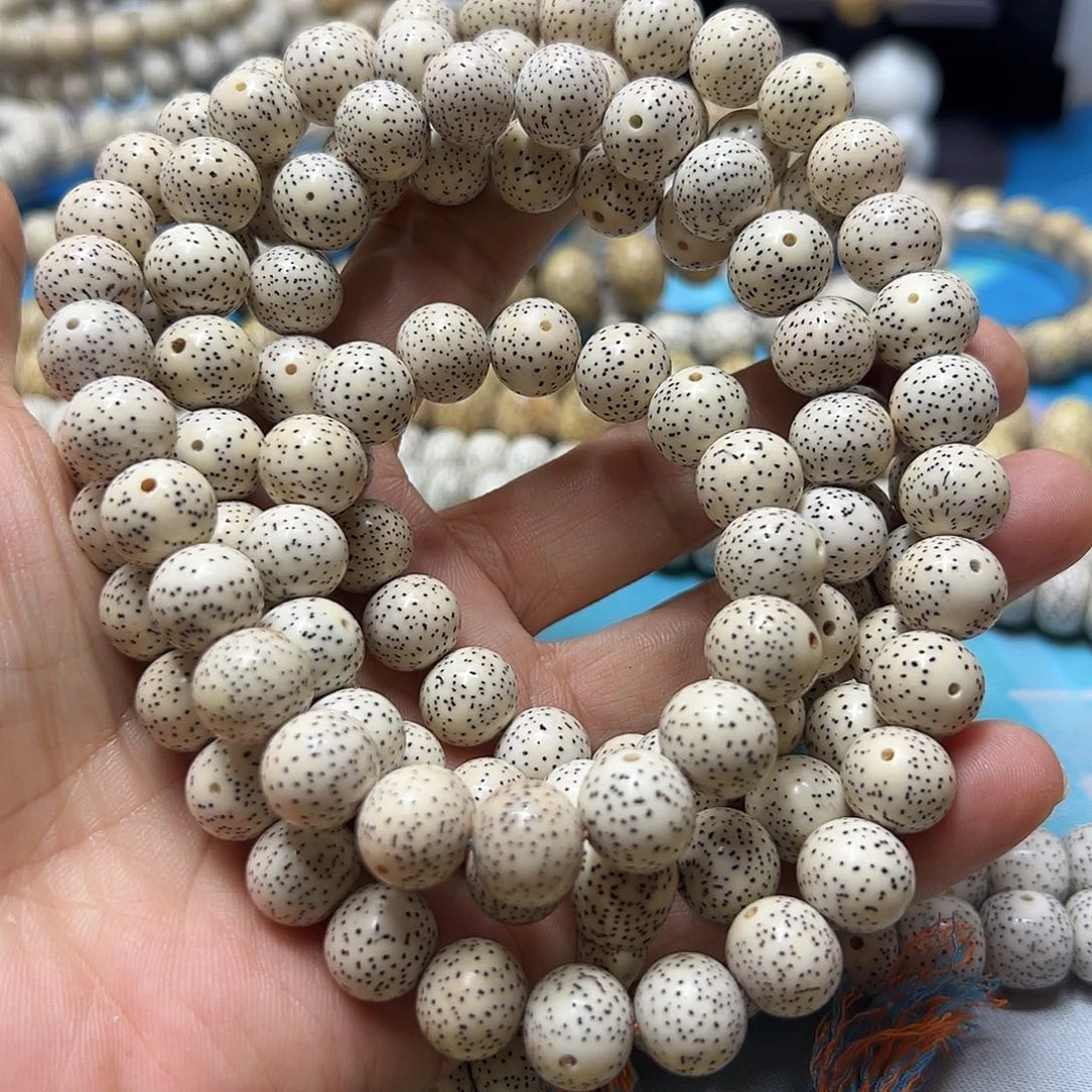 吊坠星月菩提精品高密星月菩提脱脂微氧化长串12圆 意禅