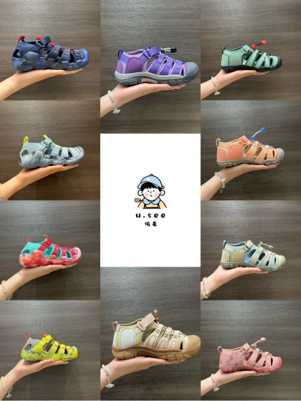 佑希25夏季日系超火爆儿童包头耐磨百搭凉鞋溯溪鞋