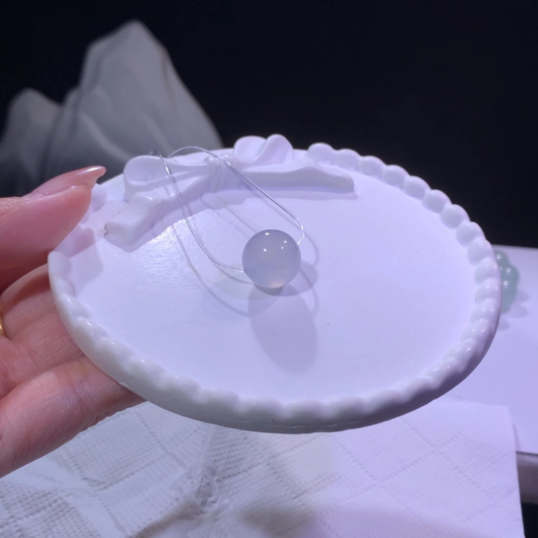 【闪购商品】翡翠散珠白蓝紫底单珠