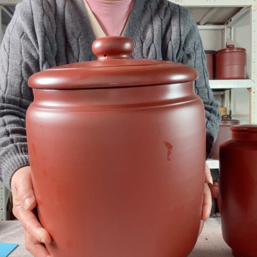 紫砂茶叶罐吴*今天晚上