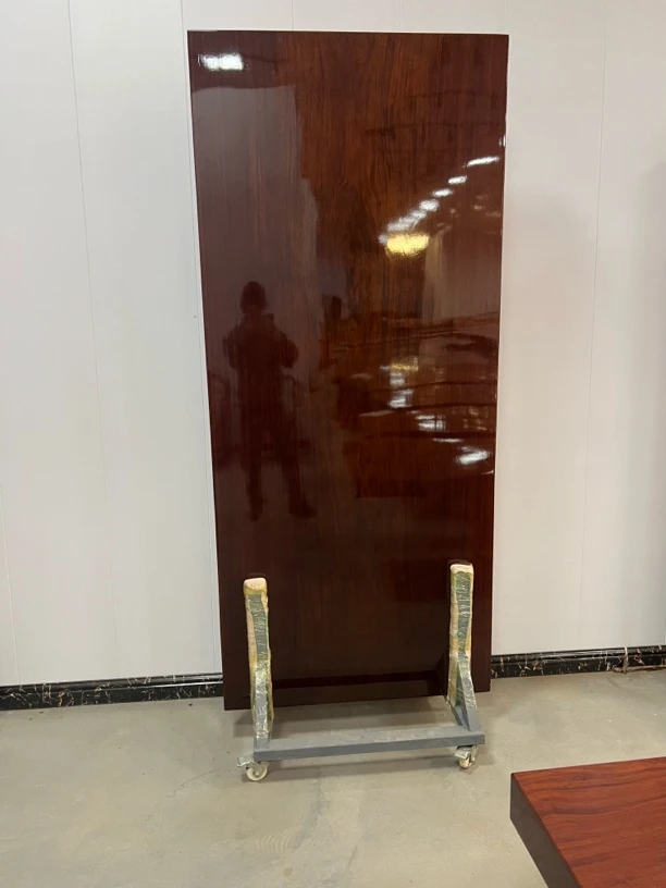 黑金檀大板桌230×101×10工字架