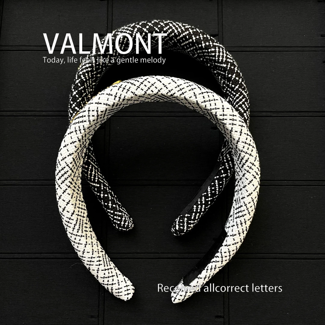 【327】VALMONT高级感发箍女高颅顶显脸小ins风网红头饰时尚高级感