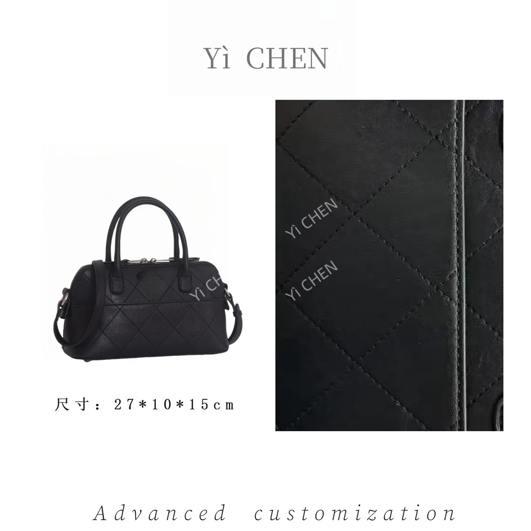 【Yì CHEN】ZT-95026-黑色 简约时尚女士新款轻奢单肩斜跨包