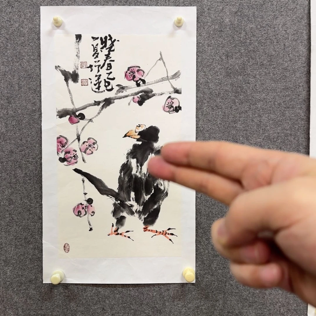 国画金**堂郭增运老师手绘作品