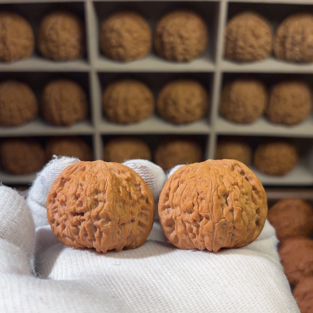 文玩核桃把件40尺全品磨盘