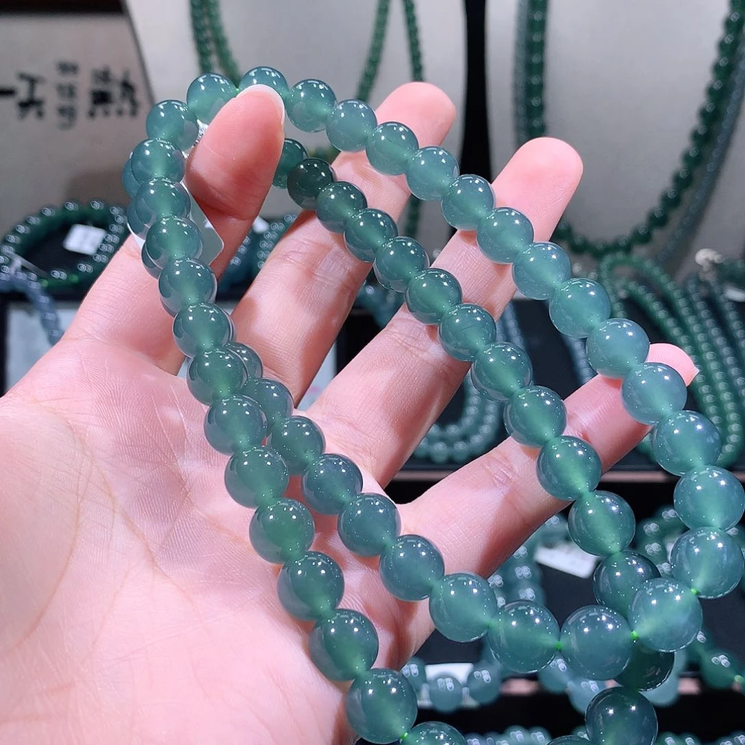 未镶嵌手链翡翠天然a货翡翠项链9.9