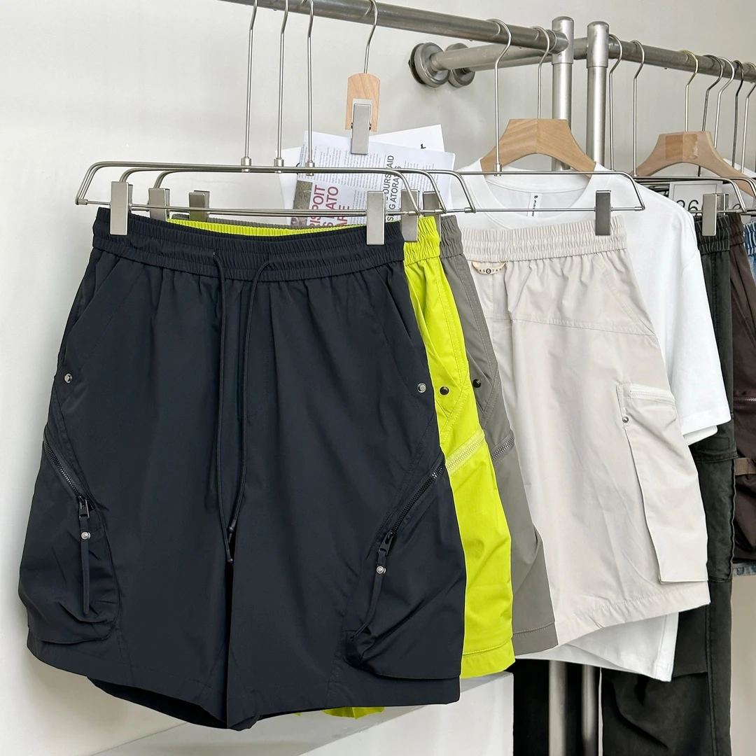 KOOK男士休闲裤运动时尚百搭夏季潮流多口袋抽绳宽松户外短裤