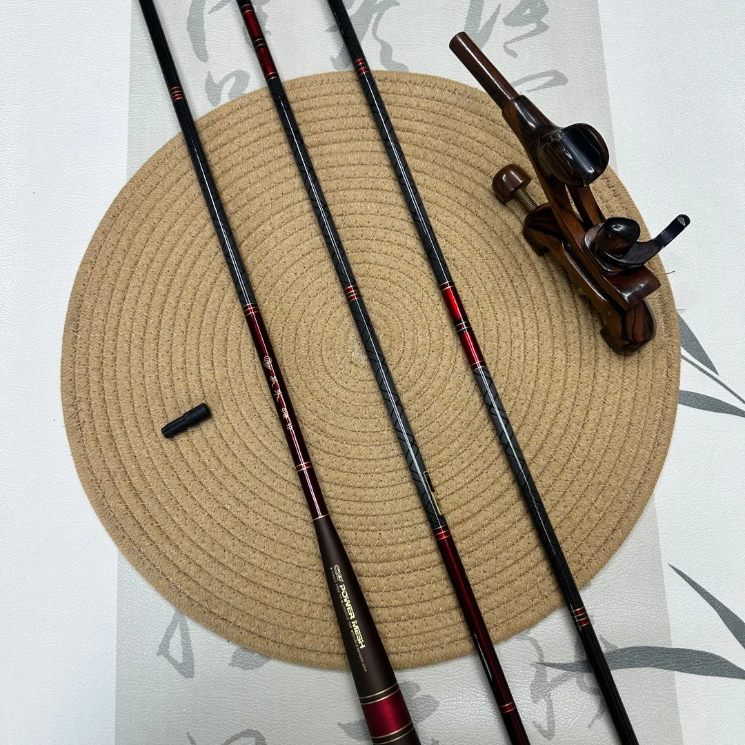 有鯉家  经典孤水全新升级 凯夫拉碳布缠绕  28偏19钓性鲫鲤杆