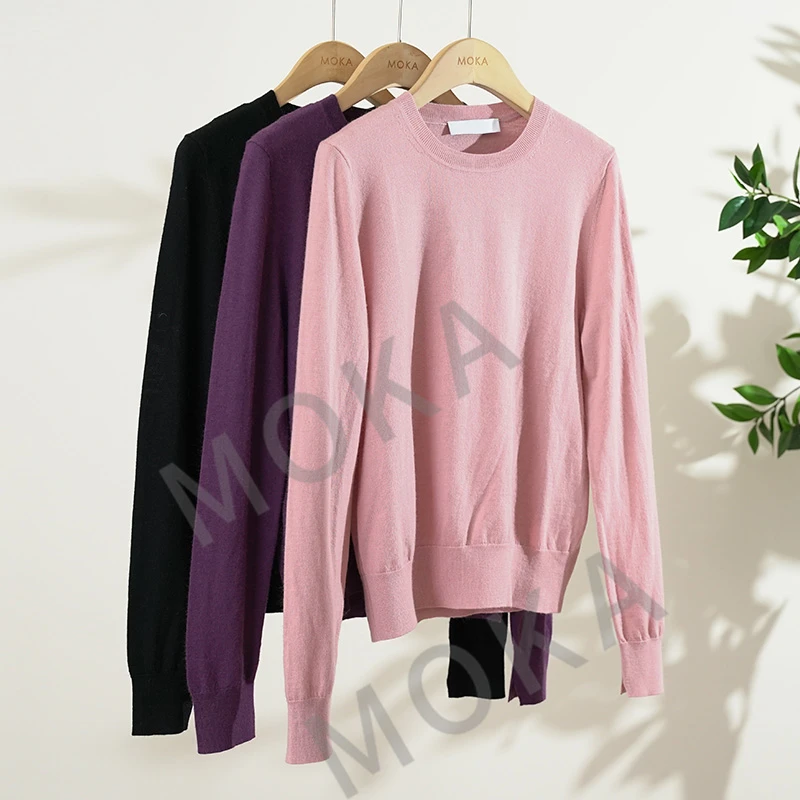 14μm116针60支KVSS全手工包缝女士毛衣（241734）2353