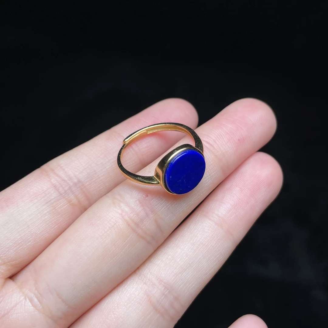 【玉氏珠宝】925银青金石戒指 CAN2430185