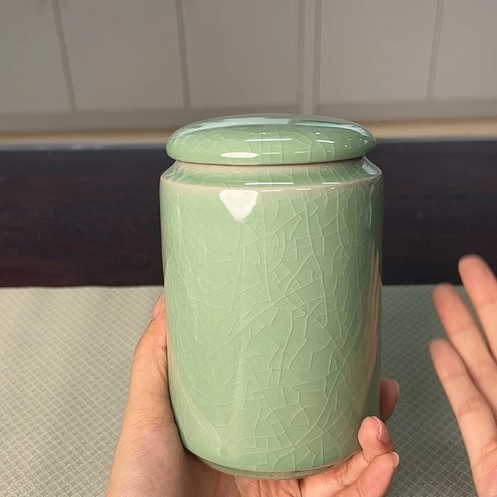 龙泉云间青瓷小米茶器