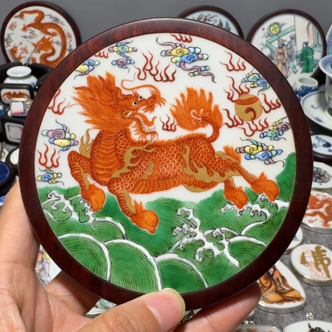 加***比瓷片精品挂件y一个