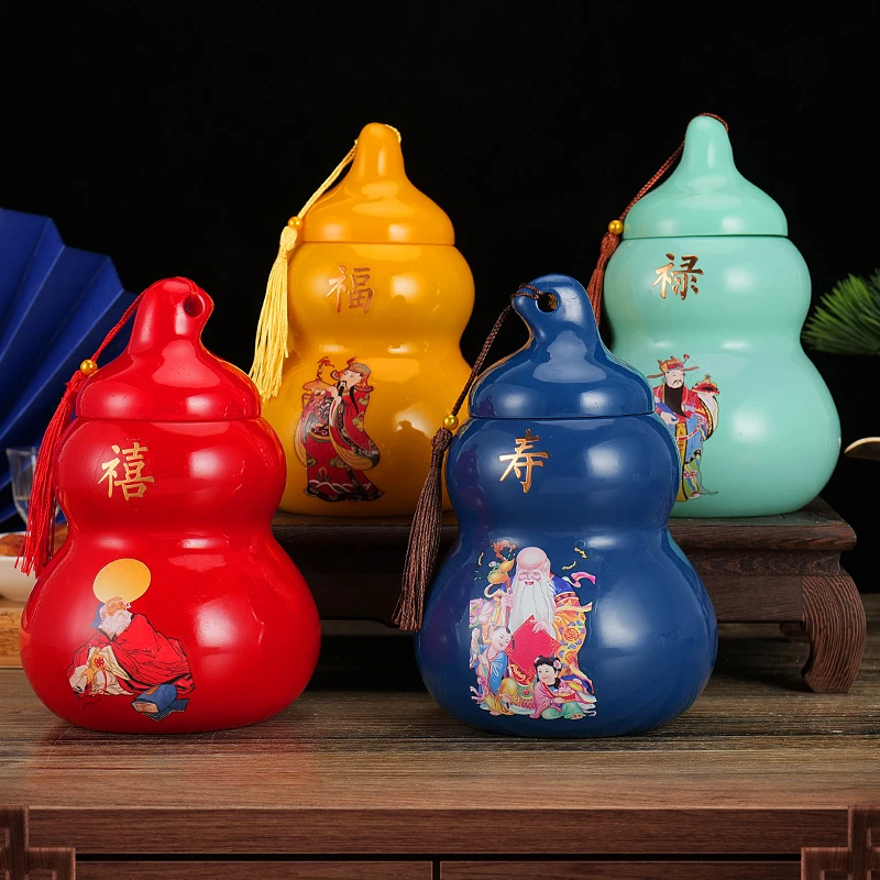 SUGOU/苏沟福禄寿喜一整箱中秋送礼纯粮浓香型白酒52度500ml*4瓶