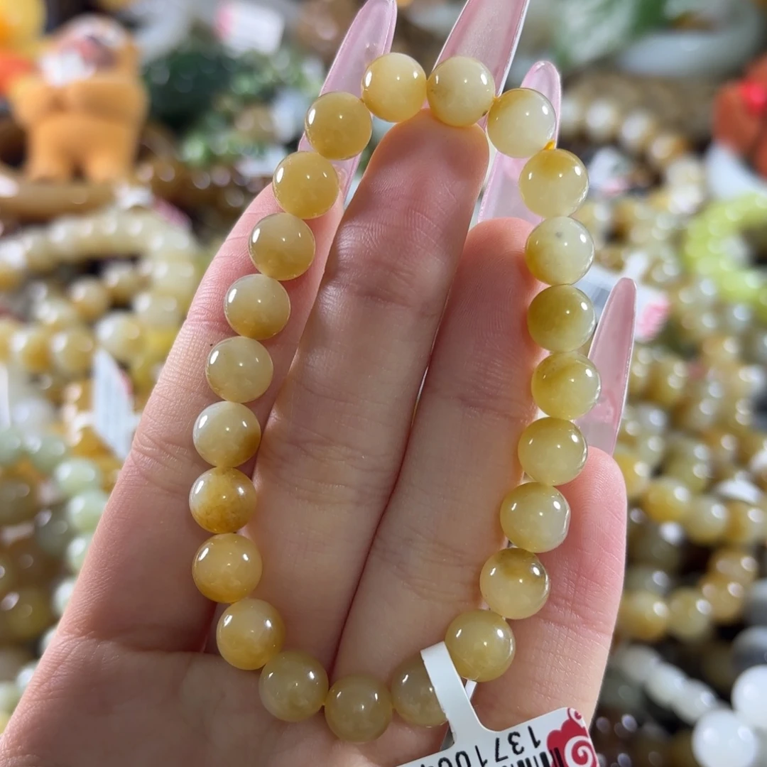 和田玉未镶嵌手链38