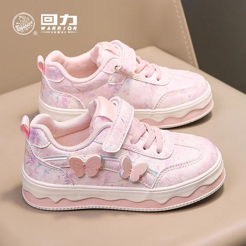 回力童鞋女童鞋子2025秋季新款休闲板鞋公主风防滑小女孩运动鞋女